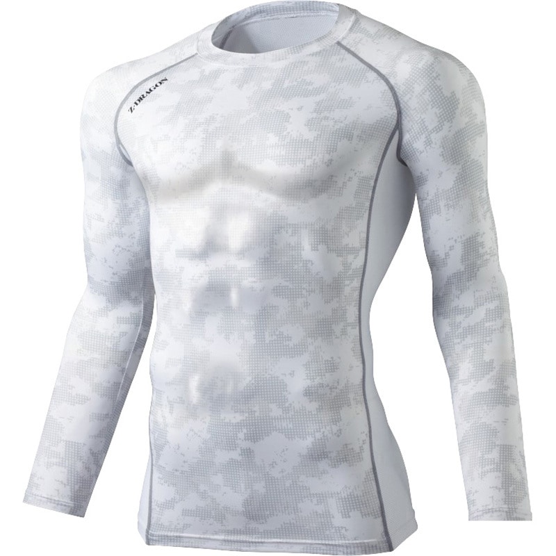 75144 Z-DRAGON ロングスリーブ 75144 自重堂 シルバーカモフラ色