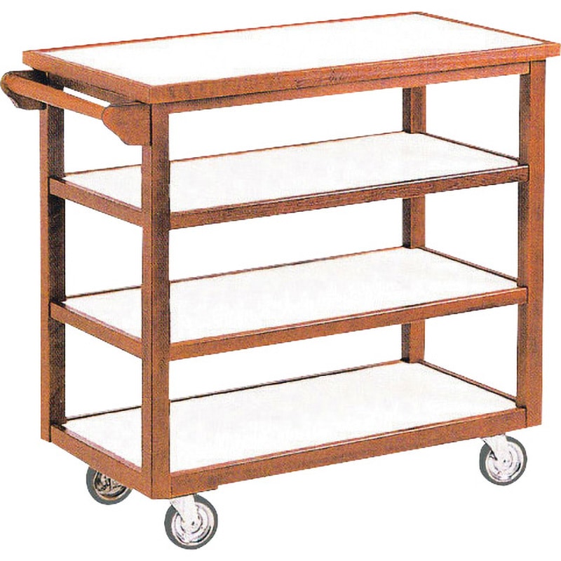 SA-67E エコノミー和風4段ワゴン 1個 金沢車輌 【通販モノタロウ】