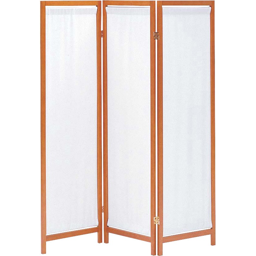 HT-3BR 木製スクリーン(帆布) 弘益 3連規格   HT-3BR