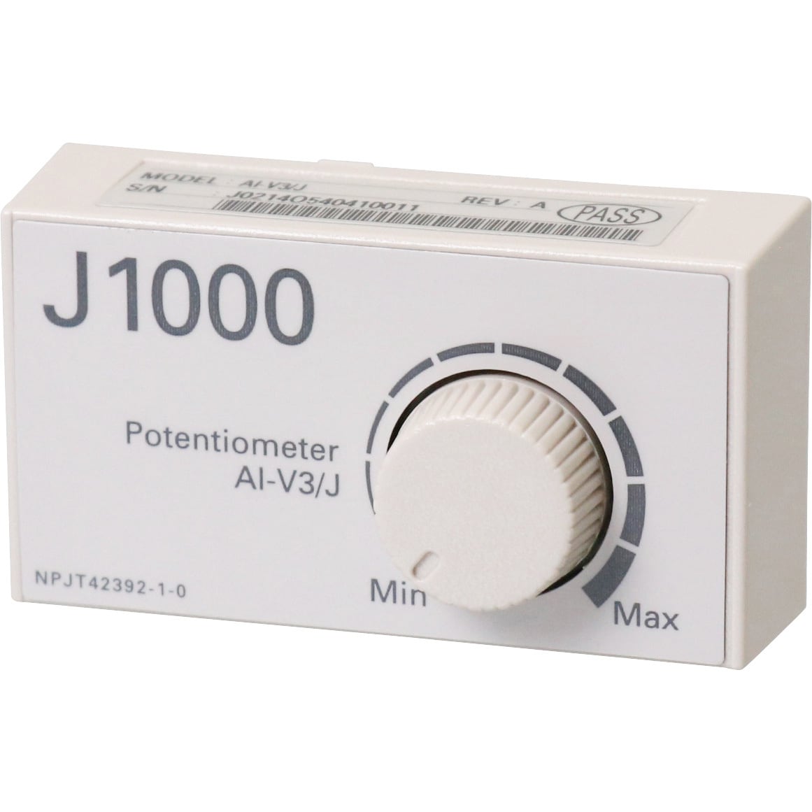 AI-V3/J (100-142-919) インバータ J1000シリーズ用周波数設定 
