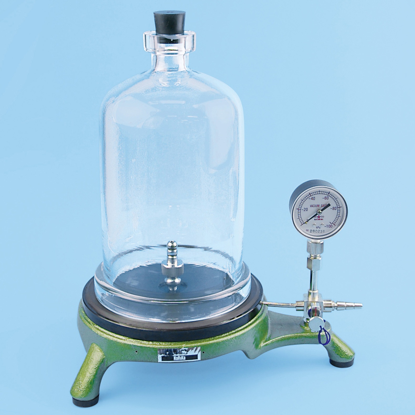 C15-6523 排気盤 EV-M ナリカ 圧力ゲージ付