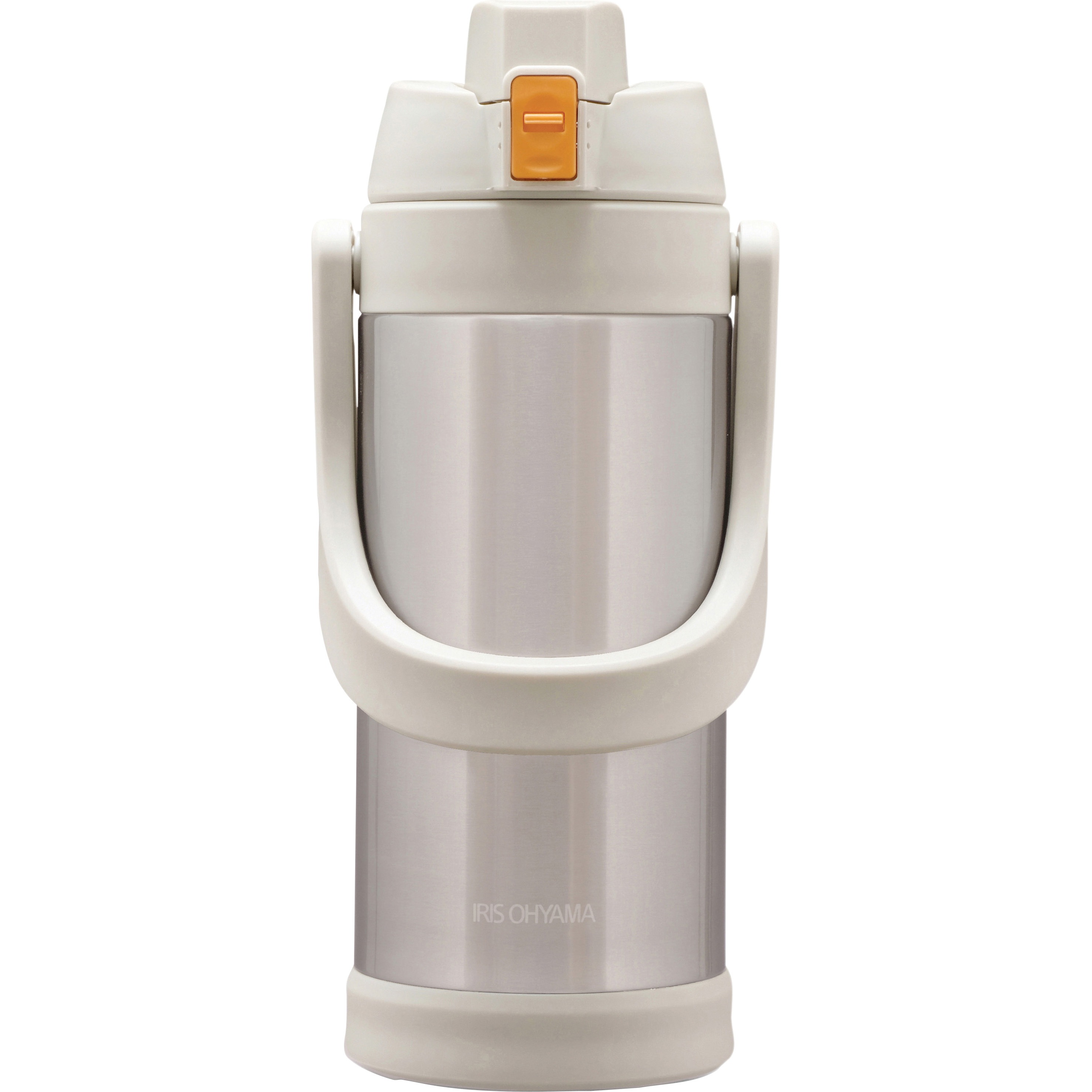 IRIS OHYAMA（アイリスオーヤマ） 水筒 スポーツジャグ 子供 2L 直飲み 大容量 真空断熱 保冷 ステンレス 部活 スポーツドリンク 対応  2000ml SJ-2000 * : 収納宅配館 Yahoo!店 - 通販 - Yahoo!ショッピング 【セット買い】アイリスオーヤマ 水筒 スポーツボトル 2L グレー 大容量でワンタッチオープン&amp;直飲み SJ-2000 +