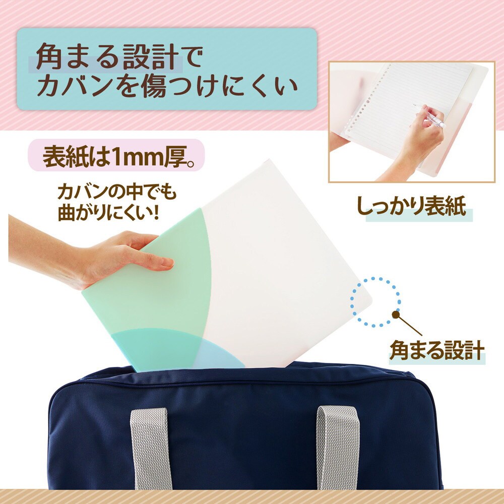 FC-810PR(98814) Pasty (パスティ) ルーズリーフバインダー