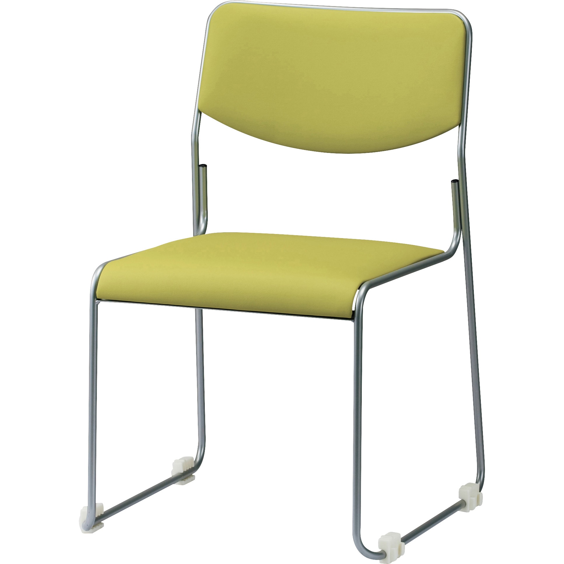 CM270-MZX ループスタッキングチェア CM270-MZX(張地：ビニールレザー フレーム：粉体塗装) サンケイ 高さ752mm幅510mm奥行516mm 1脚