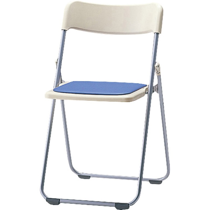 CF67-MX 軽量折りたたみチェア CF67シリーズ 座パッド付 サンケイ 外形寸法440×438×735mmパイプ径19mm 1箱(6脚)