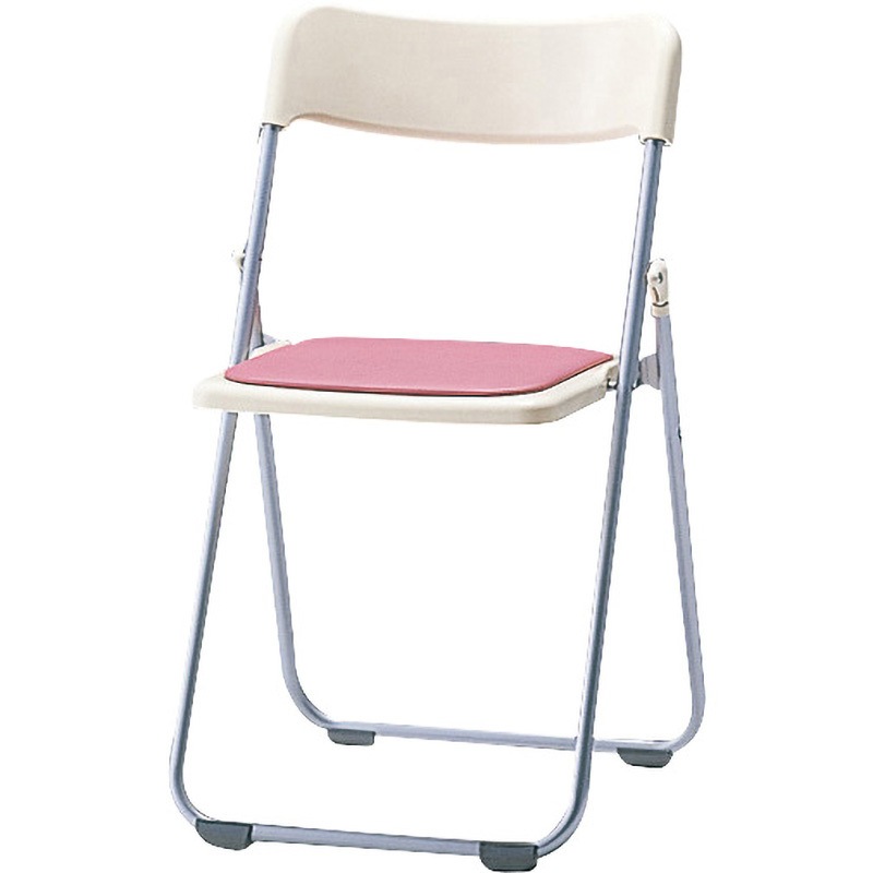 CF67-MX 軽量折りたたみチェア CF67シリーズ 座パッド付 サンケイ 外形寸法440×438×735mmパイプ径19mm 1箱(6脚)