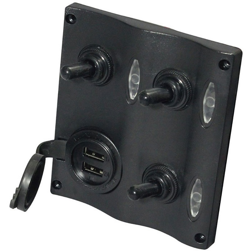 40B0018 USB付スイッチパネル C91359LED 1個 BMO JAPAN(ビーエムオージャパン) 【通販モノタロウ】