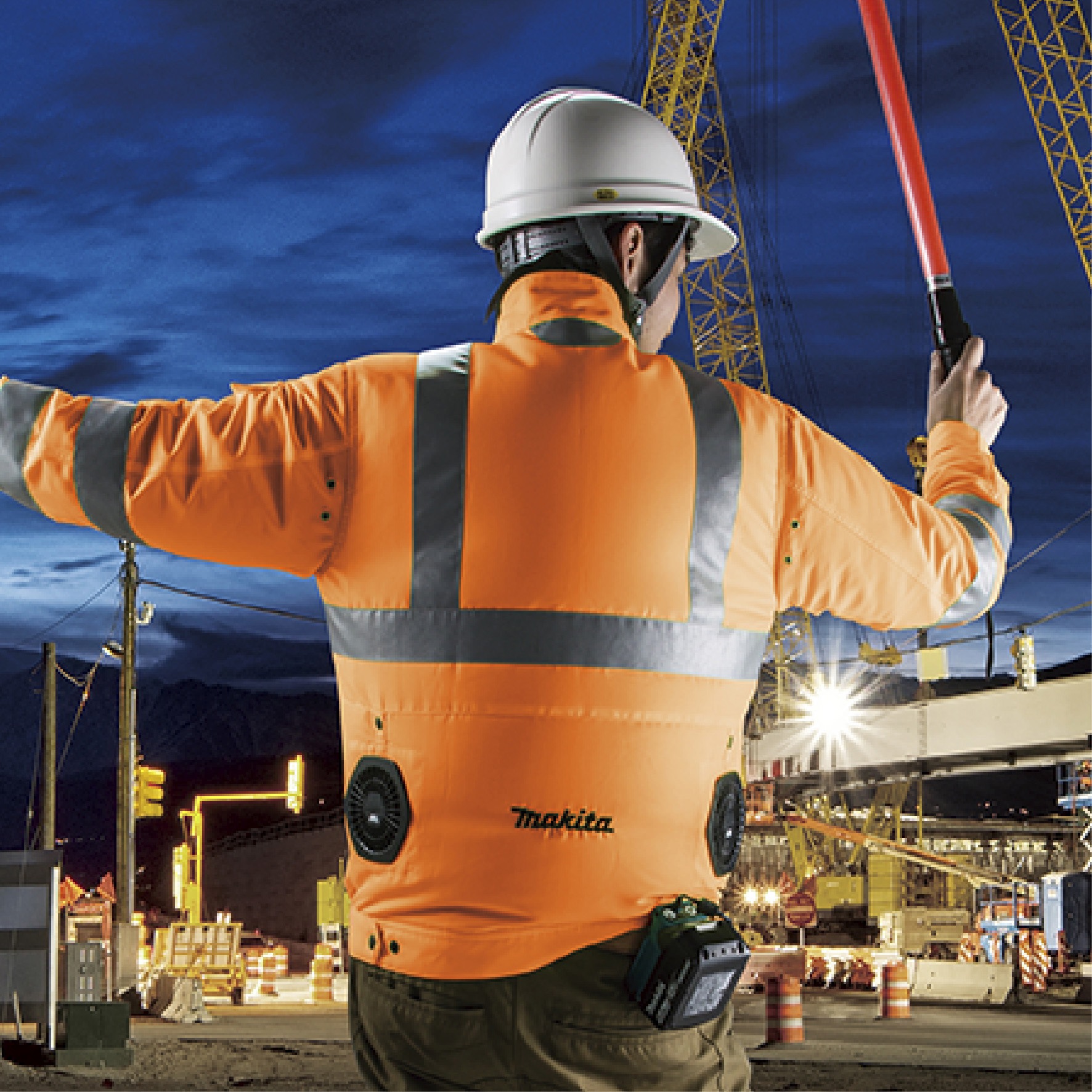 充電式ファンジャケット FJ214 (服のみ) マキタ 長袖 空調ウェア・服