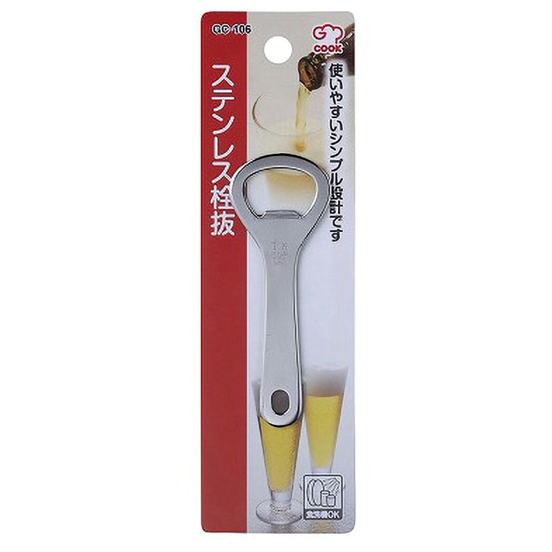 GC-106 ジー・クック ステンレス栓抜 和平フレイズ 寸法3.9×0.2×10.4cm