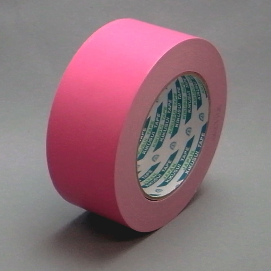 KS-NO.117-PIK50P 菊水 クラフト粘着テープNO.117 ニューホワイトカラー色 菊水テープ ピンク色 テープ幅50mmテープ長さ50m 1セット(50巻)