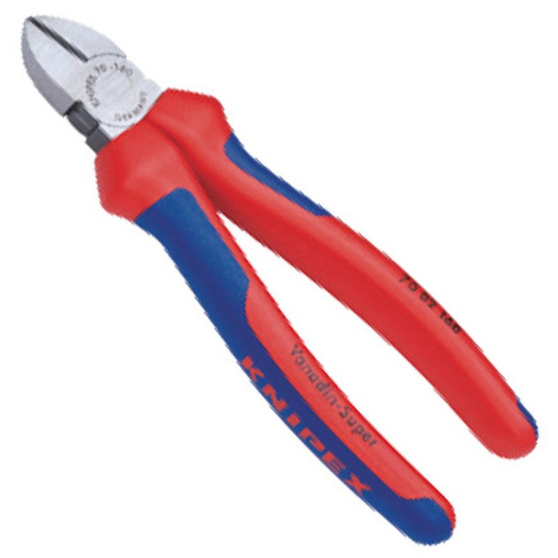 7002-180 電工ニッパー KNIPEX(クニペックス) 焼き入れクロム