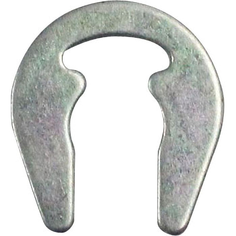 UTW-6 U形止め輪(鉄/三価ホワイト)(パック品) オチアイ 呼び6 1パック