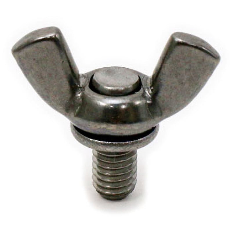 鉄 冷間蝶ボルト(R) M8x60 三価黒