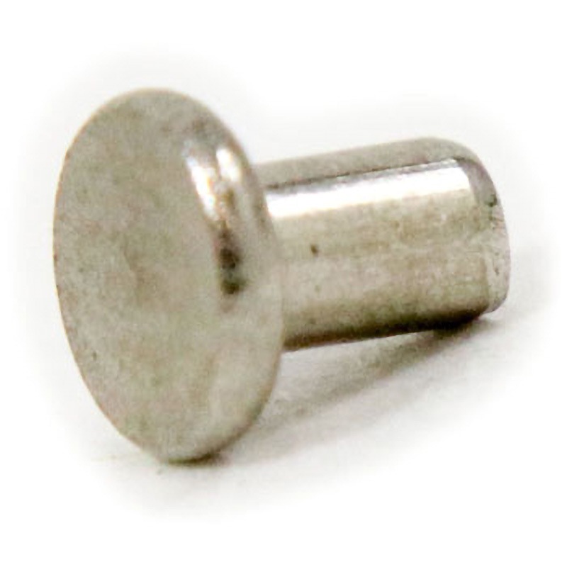 薄平リベットSUSウスヒラリベット 2 X 6 ステンレス(303、304、XM7等)/生地(または標準)