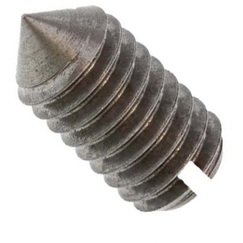 ＨＳ（トガリ先 4 X 12 鉄 三価ブラック M6×12 六角穴付止めねじ(ホーローセット) とがり先(鉄⁄亜鉛黒)(パック