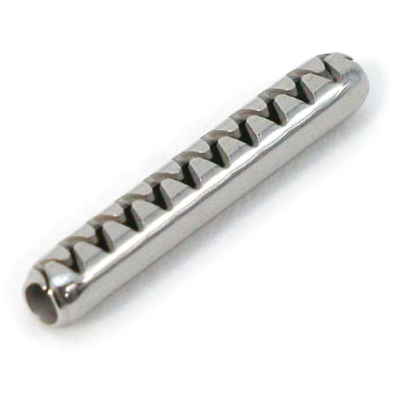 スプリングピン（波形・大陽スプリングP(ナミ(タイヨウ 8 X 24 ステンレス(303、304、XM7等)/生地(または標準) スプリングピン（波形・大陽200個ｽﾌﾟﾘﾝｸﾞP(ﾅﾐ(ﾀｲﾖｳ 7 X 56 標準(または