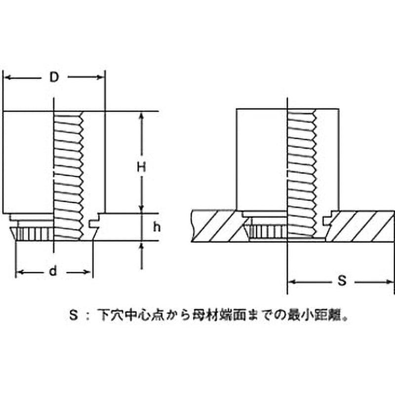 SP309-60D-80H POP スペーサーSP3(4)09- D- H(パック品) ポップ
