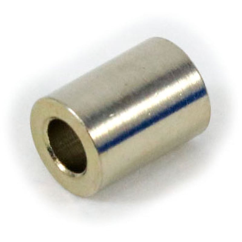 ＮＩ　ＢＳ丸スペーサー（ＣＢ−Ｅ 404E 黄銅 ニッケル BS 丸型スペーサー ARB-E(黄銅⁄ニッケルメッキ)(パック品) 廣杉計器