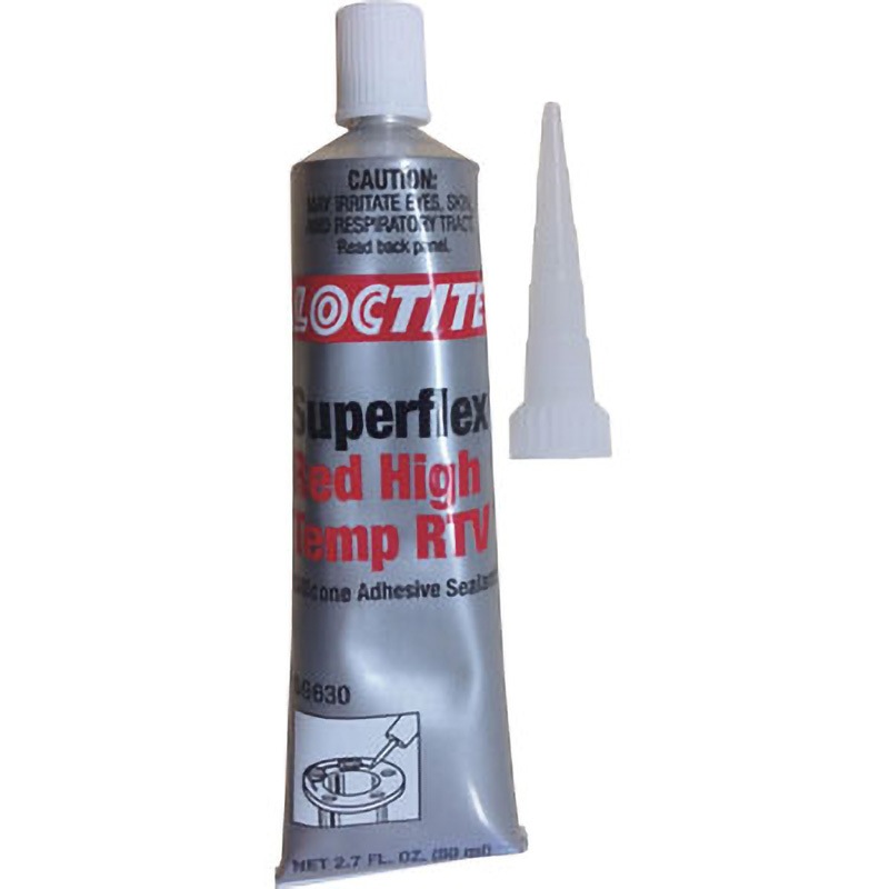 59630 LOCTITE スーパーフレックス レッド RTV 1箱(80mL×12本) LOCTITE(ロックタイト/ヘンケル) 【通販モノタロウ】