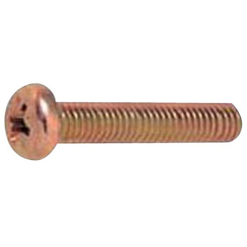 （＋）ナベ小ねじ（ねじ部５０ 3X115X50 鉄 三価ホワイト ナベ小ねじ 表面処理:3価ホワイト 通販モノタロウ