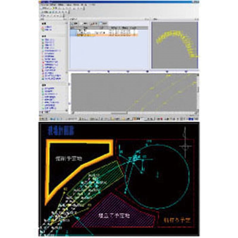 MX-PCK2 パソコン用 測量計算ソフト Mr.監督2 マイゾックス 計算+簡易CAD