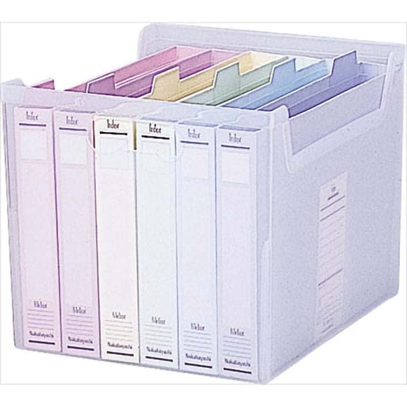 かしげ様　ご確認用 インデックスファイルボックス ナカバヤシ 【通販モノタロウ】