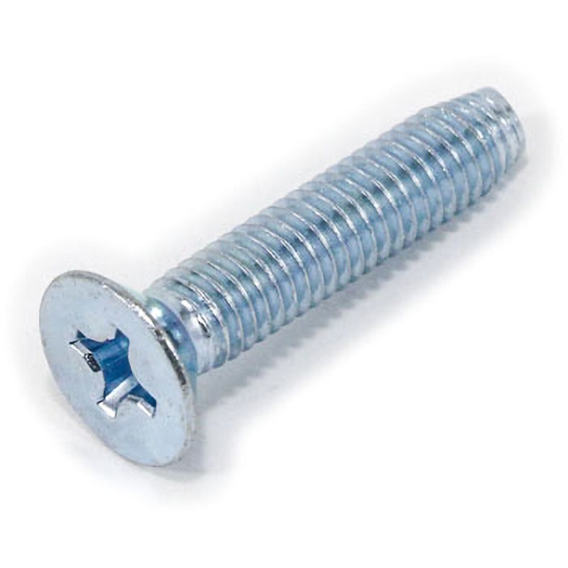 M6×30 (+)皿タッピンねじ 3種溝付C-1形(鉄/ユニクロ)(小箱) 大阪魂 呼びM6長さ30mm 1箱(400個)