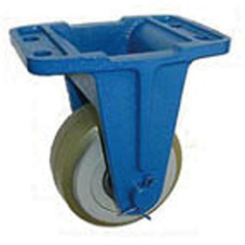 HPLV 100x65 ダクタイルキャスター(LV型) 固定車 カツヤマキカイ(旧スエヒロ) 車輪径100mm車輪幅64mm