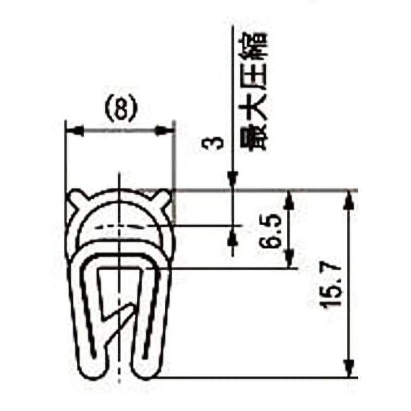 TEM-1011-10 ガスケット 1本(50m) 栃木屋 【通販モノタロウ】