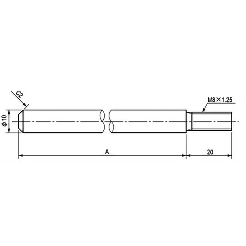 TL-408-1 スライドラッチ用ロッド 1個 栃木屋 【通販モノタロウ】 TL-408-1 スライドラッチ用ロッド 1個 栃木屋 【通販モノタロウ】