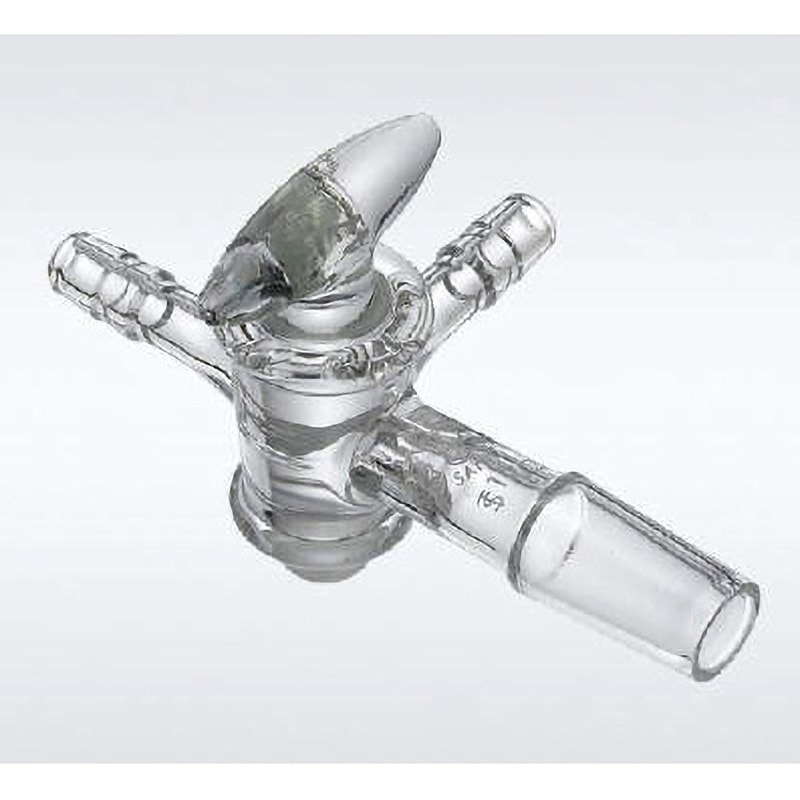 透明摺合せ三方コック 1個 三商 【通販モノタロウ】