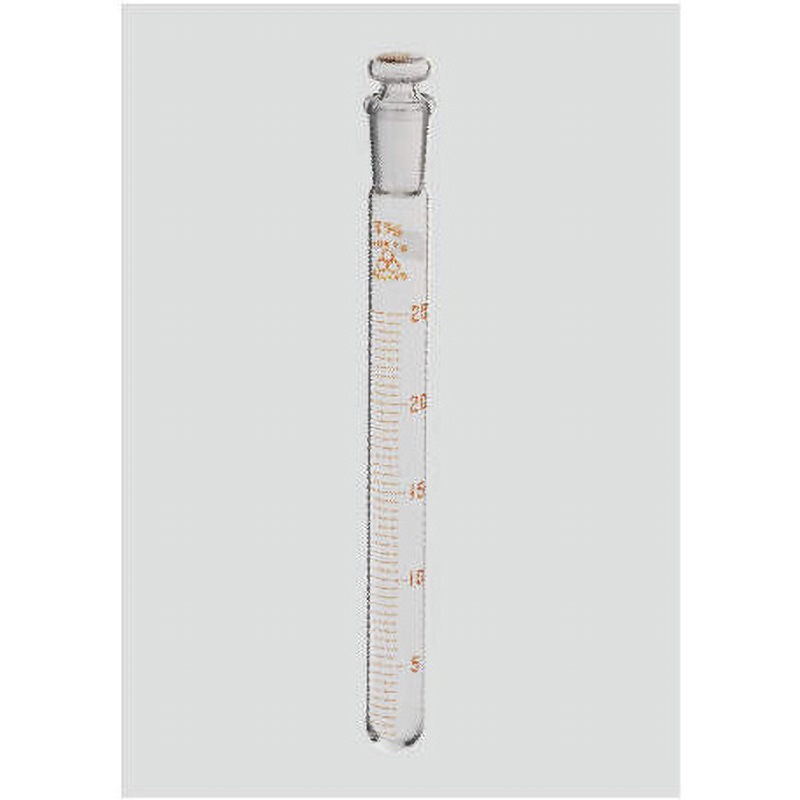 透明摺合せ試験管 目盛付 三商 50mL  1個