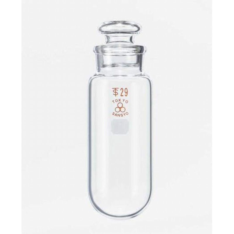 透明摺合せ遠沈管 三商 100mL 丸底