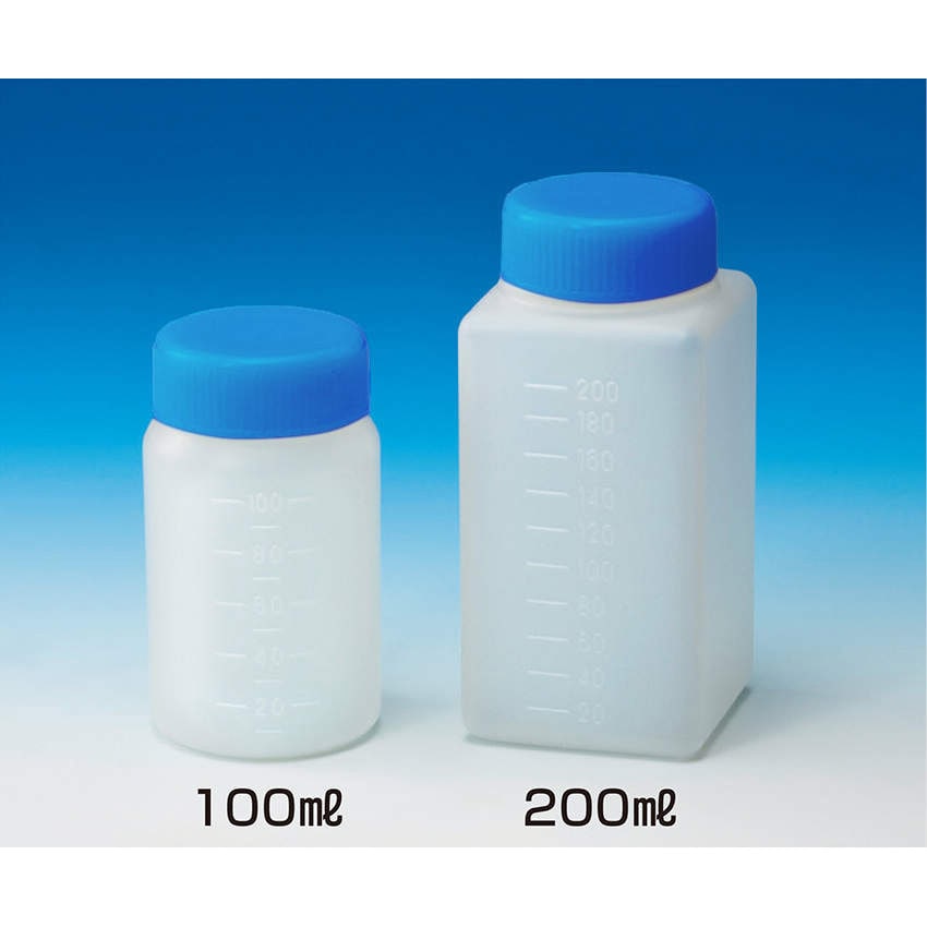 07-002-02 滅菌採水瓶 200ml ハイポ入 サンエイ 1セット(200個) 07-002-02
