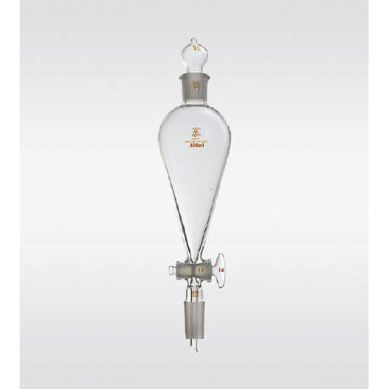 共通摺合せ分液ロートスキーブ型 三商 容量200mL