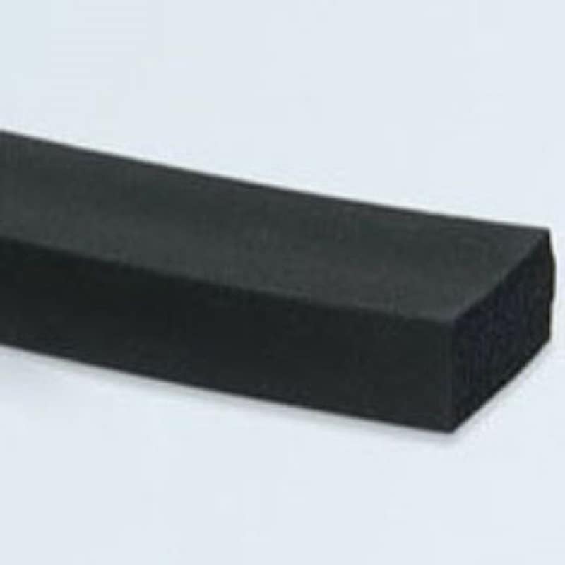 TM-97N-36 防塵ゴム(角型) 栃木屋 黒色 1本(1m) TM-97N-36