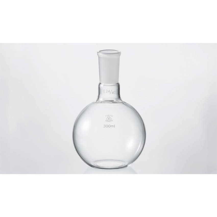 共通摺合せ平底フラスコ 短首 三商 500mL