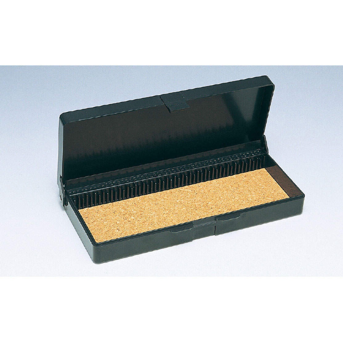 プレパラートボックス 50枚用 三商 寸法208×93×30mm 1個 - 【通販