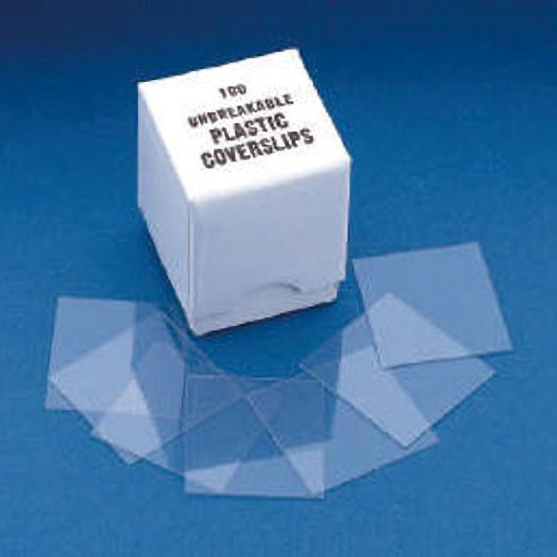 プラスチックカバーグラス 三商 寸法22×22mm 1セット(1000枚)