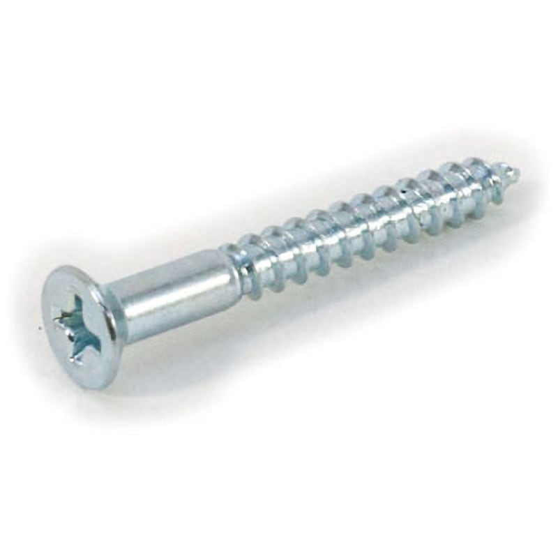 M3.8×32 (+)皿木ねじ(鉄/ユニクロ)(小箱) 大阪魂 十字穴番号2 ねじの呼びM3.8長さ32mm 1箱(1000個)