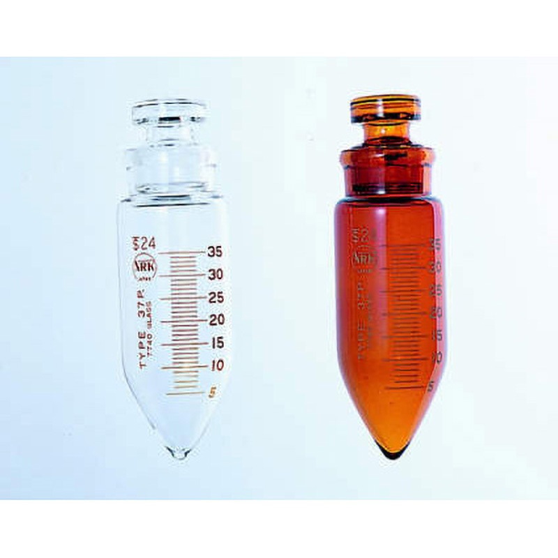 37-P 共栓遠心管 円錐 日本理化学器械(NRK) 35mL  1個 37-P