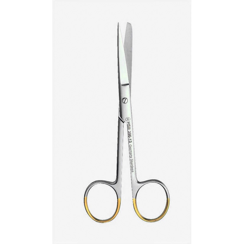 HSB 396-13 研究実験用はさみ ハマー 直剪刀 片尖   HSB 396-13