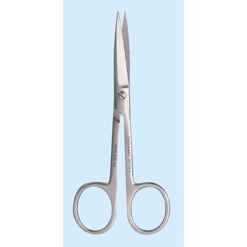 HWB 052-14 研究実験用はさみ ハマー 直剪刀 両尖   HWB 052-14