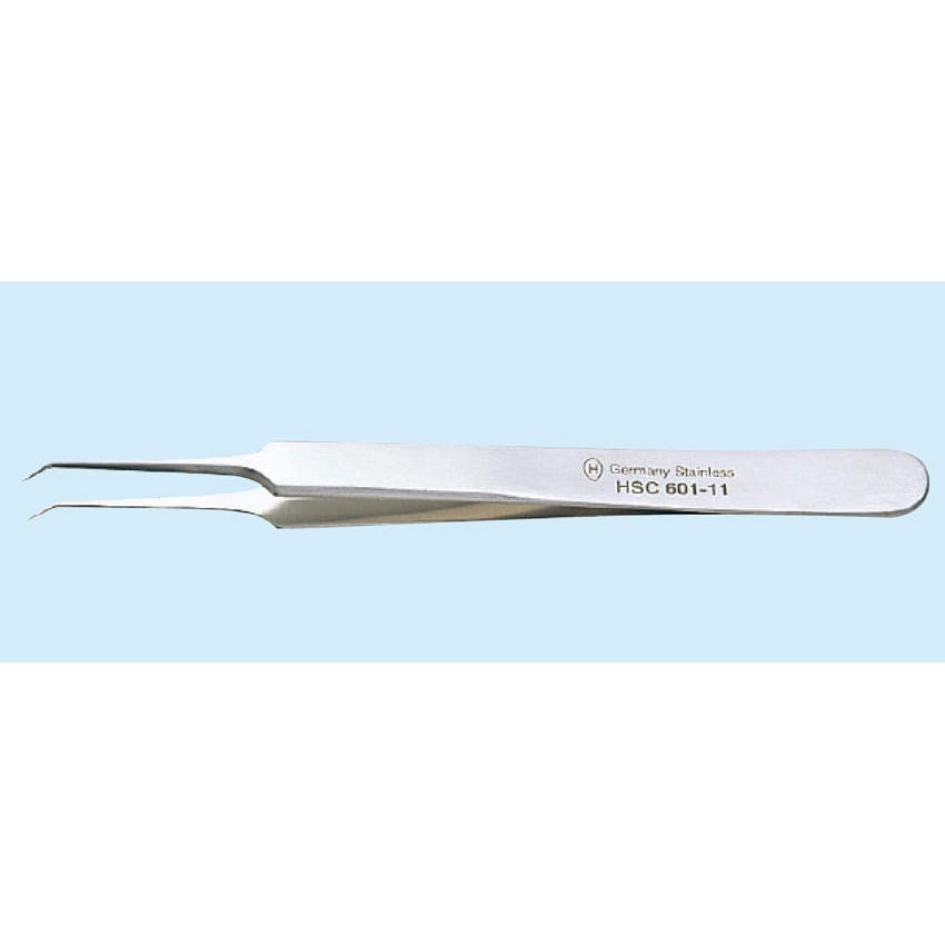 HSC 601-11 精密ピンセット ハマー 材質Germany Stainless(18-8ステンレス製) 種別No.5-45 全長110mm  HSC 601-11
