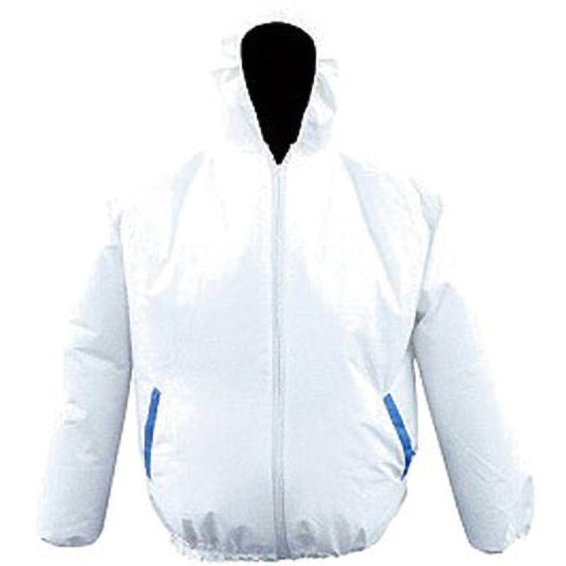 BR-577SF-L 【不織布】空調ジャンパー 服のみ ブレイン サイズL 1セット(10着) BR-577SF-L