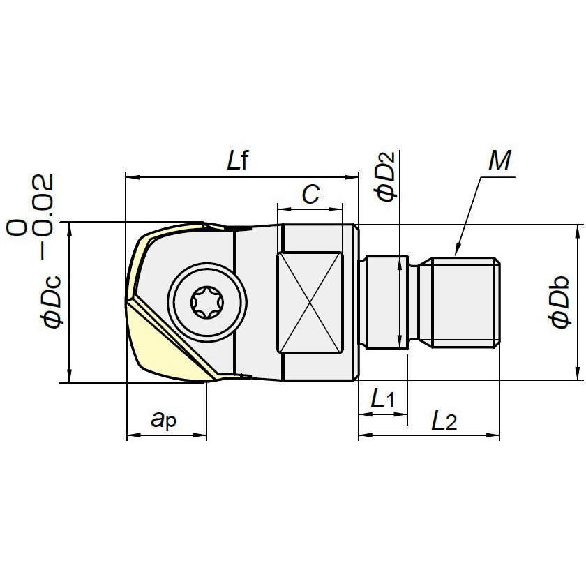 □MOLDINO ガレア.GP1T GP1T20M-M10 GP1T20MM10(1779816)[送料別途