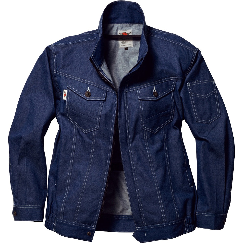 TR2261-72-LL トルネードラカン空調服 長袖ブルゾン (服のみ) 1着 日新 