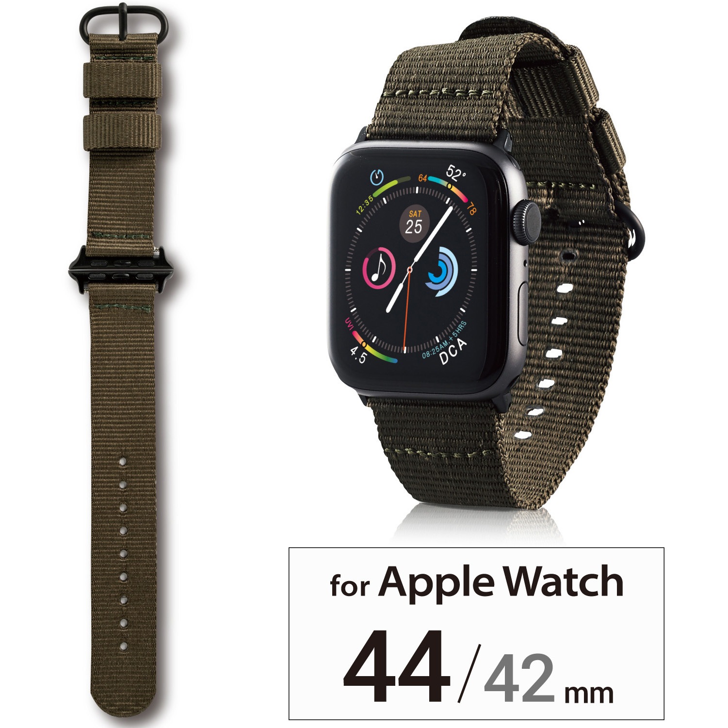 AW-44BDNATKH アップルウォッチ AppleWatch バンド SE 6 5 4 ( 44mm 