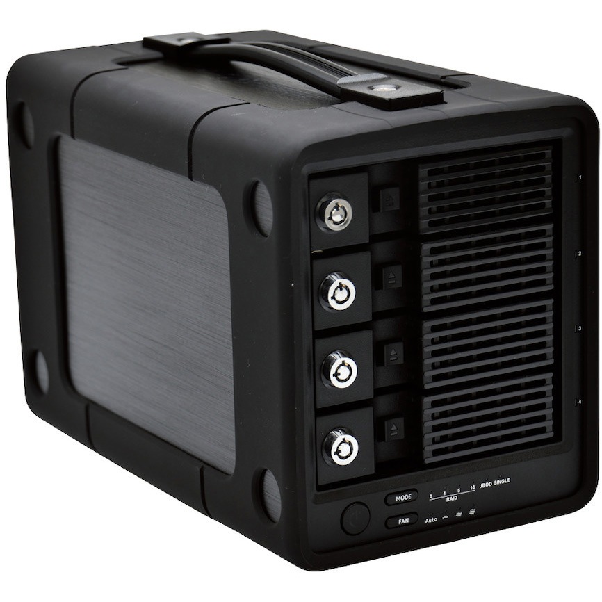 外付けハードディスク・ドライブ ELECOM 4Bay RAID HDD 4Bay RAID HDD - ELD-4B120UBK