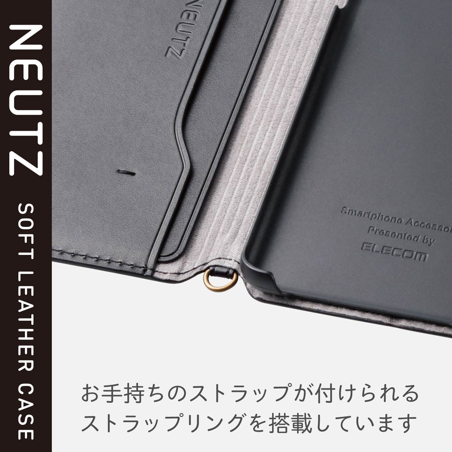 PM-GS10PLFY2BK Galaxy S10 ケース 手帳型 SC-03L SCV41 NEUTS ソフト 